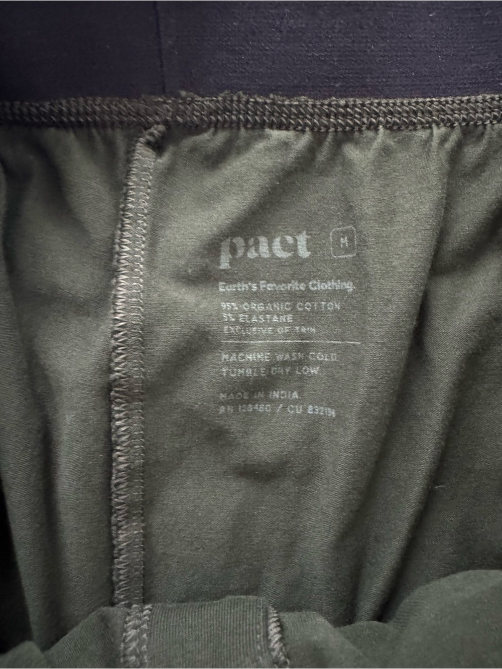 Pact Organic Cotton Men’s Everyday Stripe Knit Medium Boxers Set of 4 NWOT - Picture 8 of 8